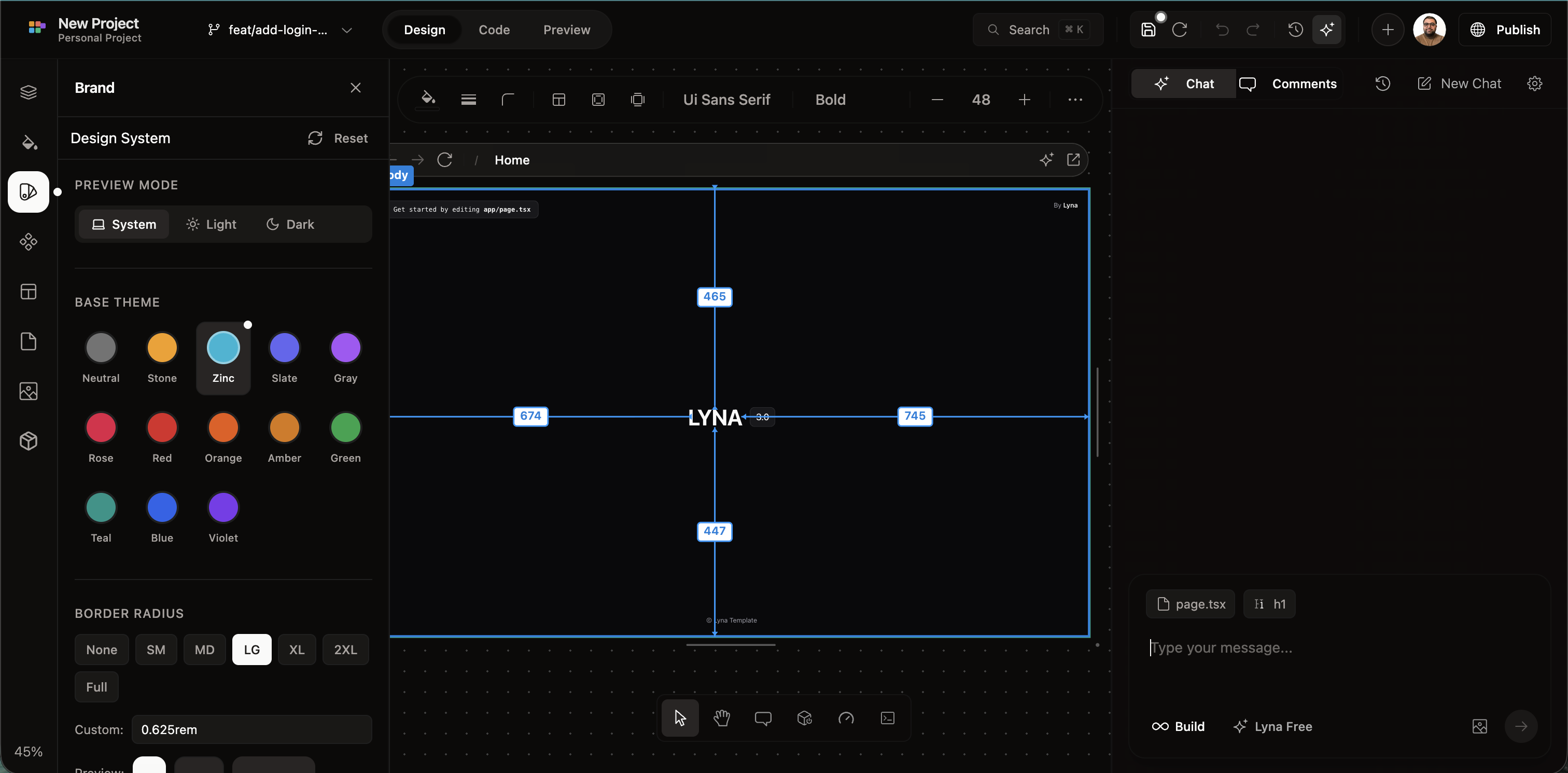 Lyna Editor Screenshot
